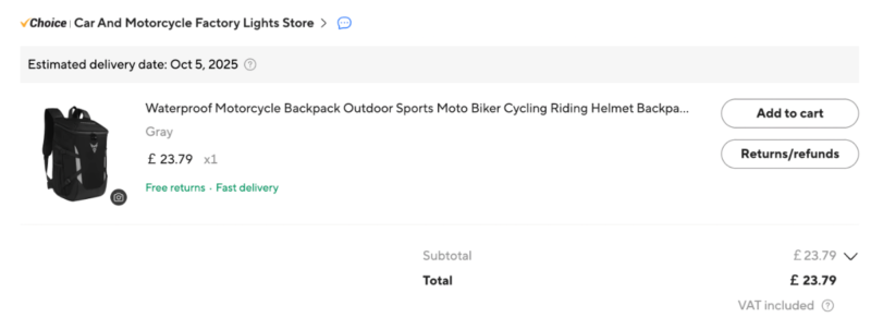 motocentric _28l_backpack_aliexpress Motocentric Waterproof Backpack