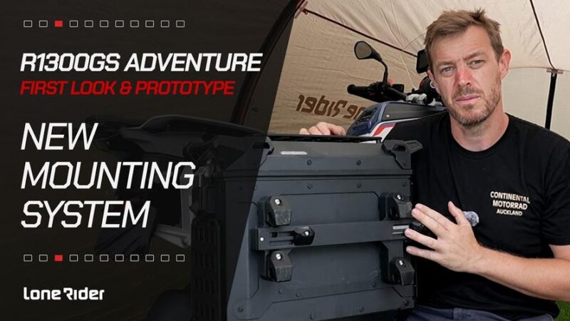 Lone Rider Develops Quick-Release Luggage System For R1300GS