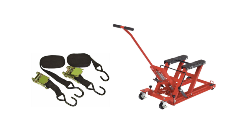 Clarke CML5 Lift Simplifies Motorcycle Maintenance