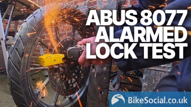 Abus Granit Detecto 8077 2.0 Offers Strong Motorcycle Security
