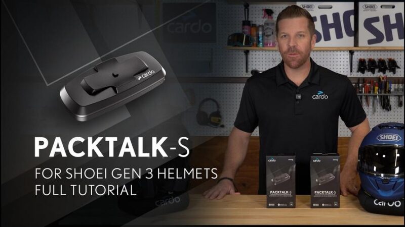 Cardo Systems Launches 4X-S Bluetooth Unit For Shoei Helmets