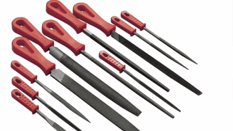 Clarke CHT128 Metal File Set For Smooth Workshop Finishes