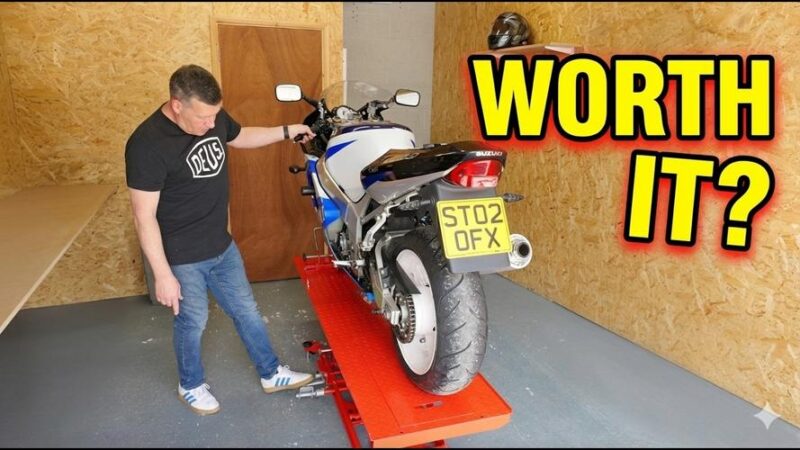 Clarke CML7 Motorcycle Lift Offers Strong Mid-Range Value