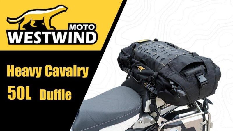 Westwind Moto Launches Heavy Cavalry Duffle And Pannier