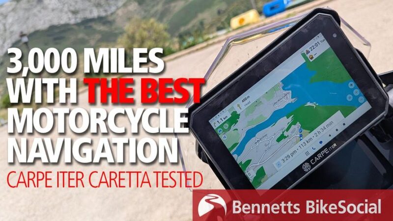 Carpe Iter Caretta Redefines Motorcycle Navigation