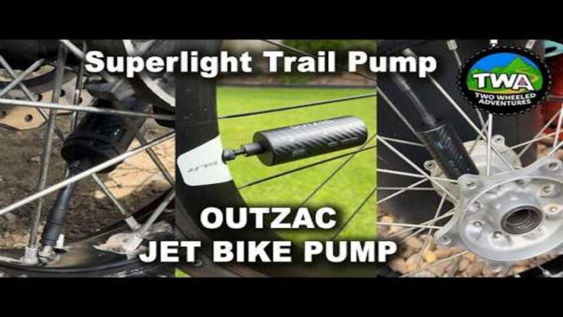 Outzac Jet Bike Pump Targets Gravel Riders