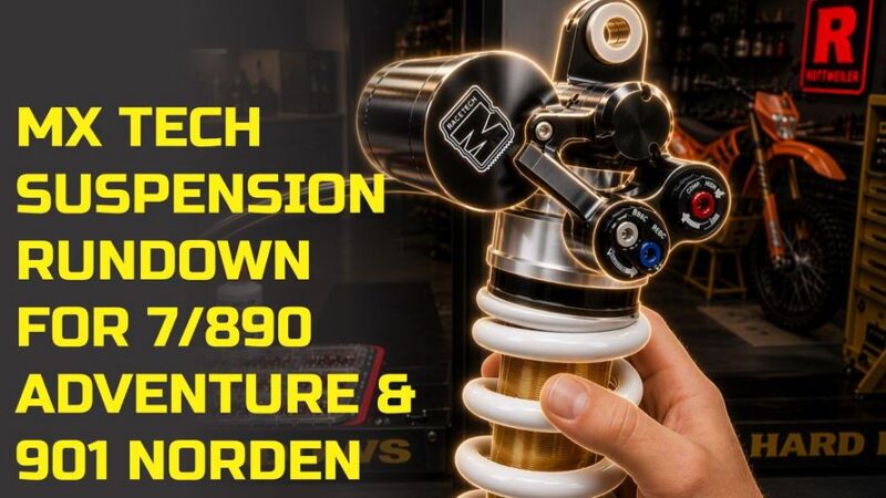 Custom MX Tech Suspension For KTM 890R And 790R