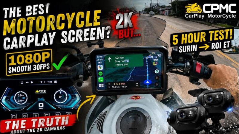 Motorcycle Screen That Finally Earns Its Spot
