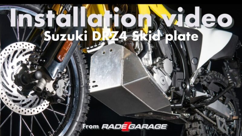 RADE Garage Launches Aluminum Engine Guard For Suzuki DRZ4