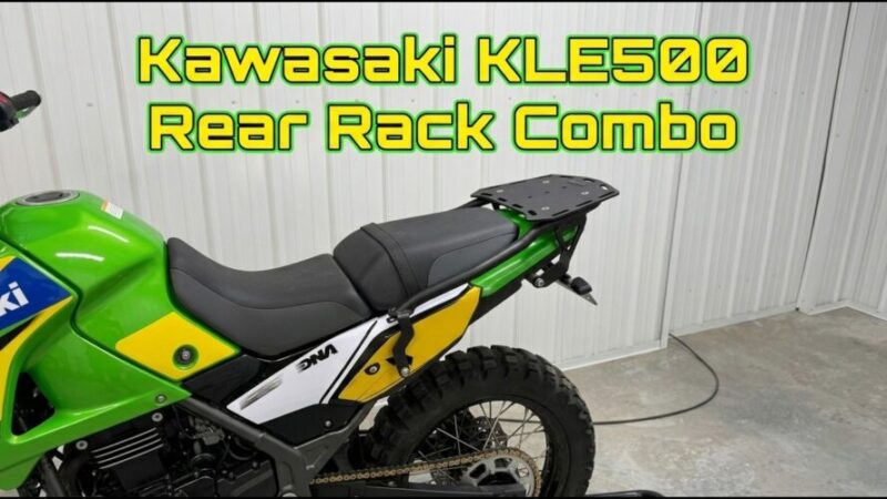 How To Install The Rear Rack Combo On A KLE500