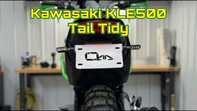 Kawasaki KLE500 Tail Tidy Installation Guide Released
