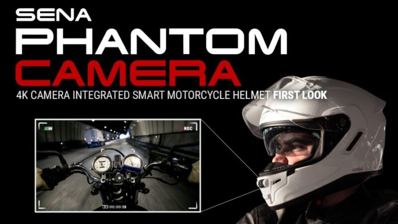 Sena Phantom Cam Helmet Gets Real world Rider Testing