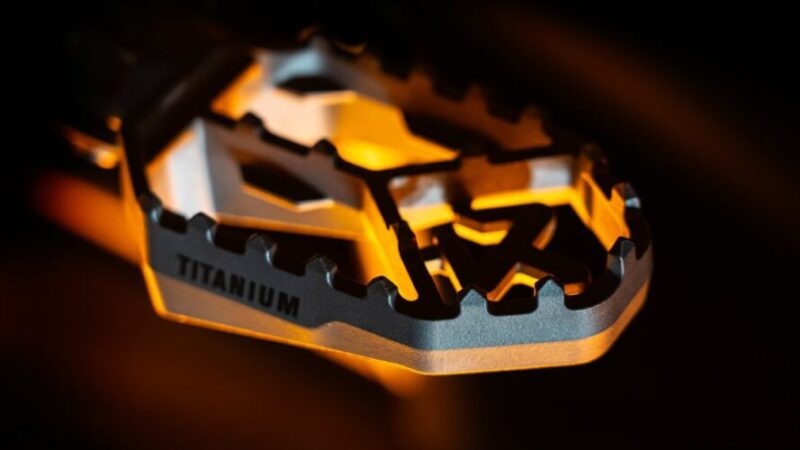 Akrapovič Launches Titanium Footpegs For Adventure Bikes