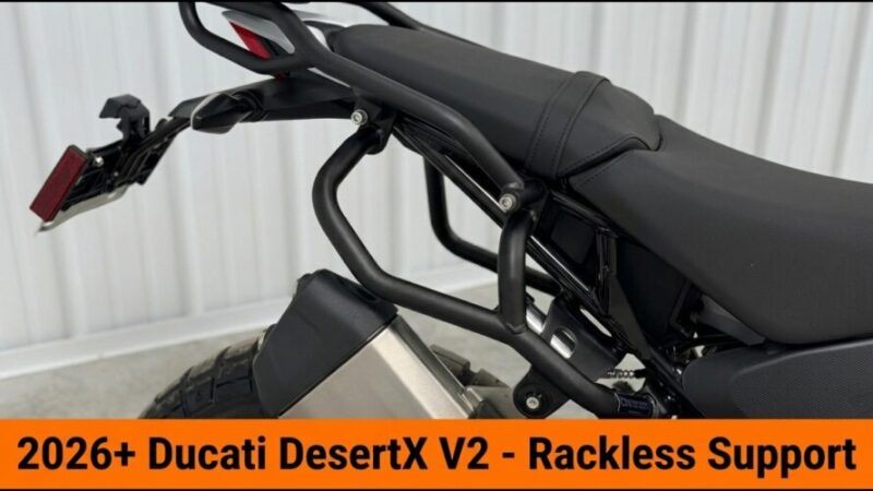 Outback Motortek Installs Rackless Support On DesertX V2