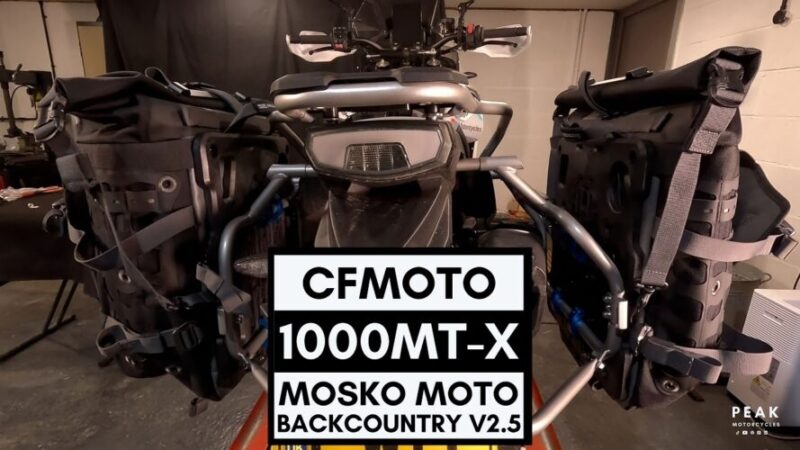 Peak Motorcycles Fits Moscow Moto Panniers To CF Moto