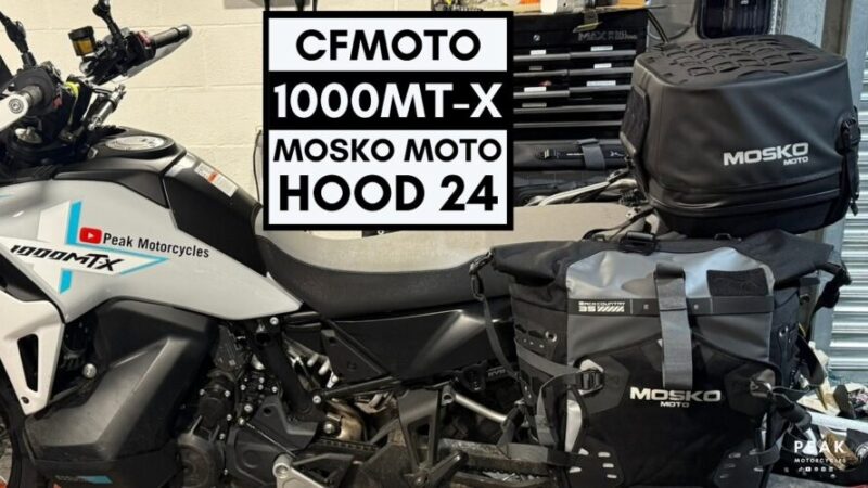 Peak Motorcycles Reviews Mosko Moto Hood 24 Bag Setup