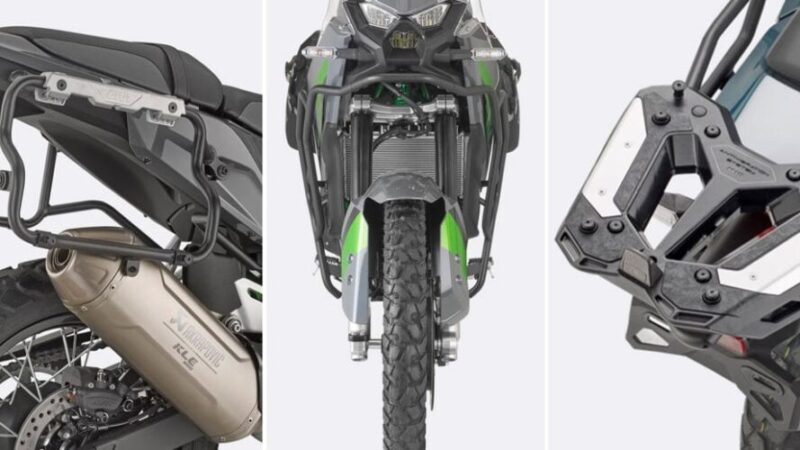 Givi Launches Full Accessory Line For Kawasaki Kle 500